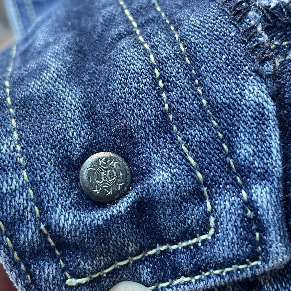 VTG 80s Jordache Denim Blue Jeans Horse Head Logo 36x30 Unisex Made In Japan - Picture 16 of 16